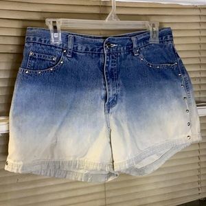 JR-S.Com Dark to Light Studded Jean Shorts 11/12